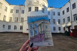 Тамбовские дворы-колодцы: их нашли художники и запечатлели для истории  