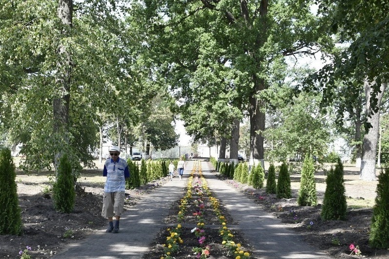 Благоустроенный парк графов Воронцовых