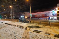 За выходные из Тамбова вывезли 2700 кубометров снега