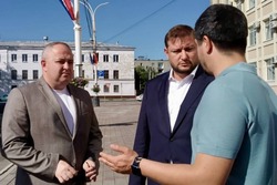 Владислав Ставицкий и Максим Косенков проверили качество ремонта дорог областного центра