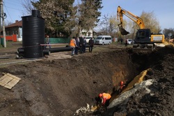 В Рассказово начали реконструкцию старого канализационного коллектора