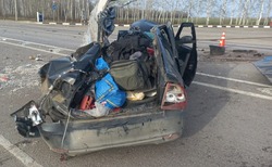 В Жердевском округе при столкновении с фурой погиб водитель «Приоры»