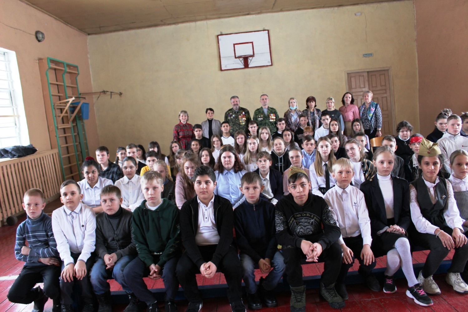 В школе села Турмасово