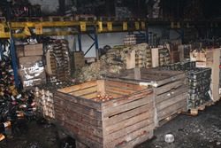 В Моршанске сгорел магазин «Светофор»