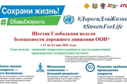 В Тамбовской области началась Глобальная неделя безопасности дорожного движения