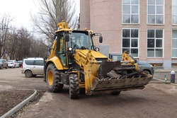 В Мичуринске обновляют городской мемориальный комплекс 