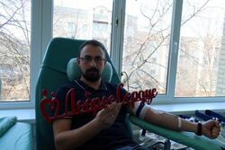 Тамбовчане сдали кровь в поддержку беженцев Донбасса