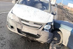 В Тамбовском районе при столкновении двух «Лад» пострадала женщина