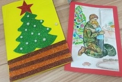 В Сампурском районе участник СВО увиделся со школьницей, написавшей письмо солдату