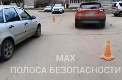 В Мичуринске ребёнок попал под колёса машины во дворе дома
