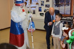 В музее спорта СТЦ «Тамбов» открыта экспозиция Деда Мороза  
