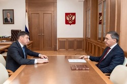 Евгений Первышов и министр образования РФ обсудили, как укрепить вузы Тамбовщины