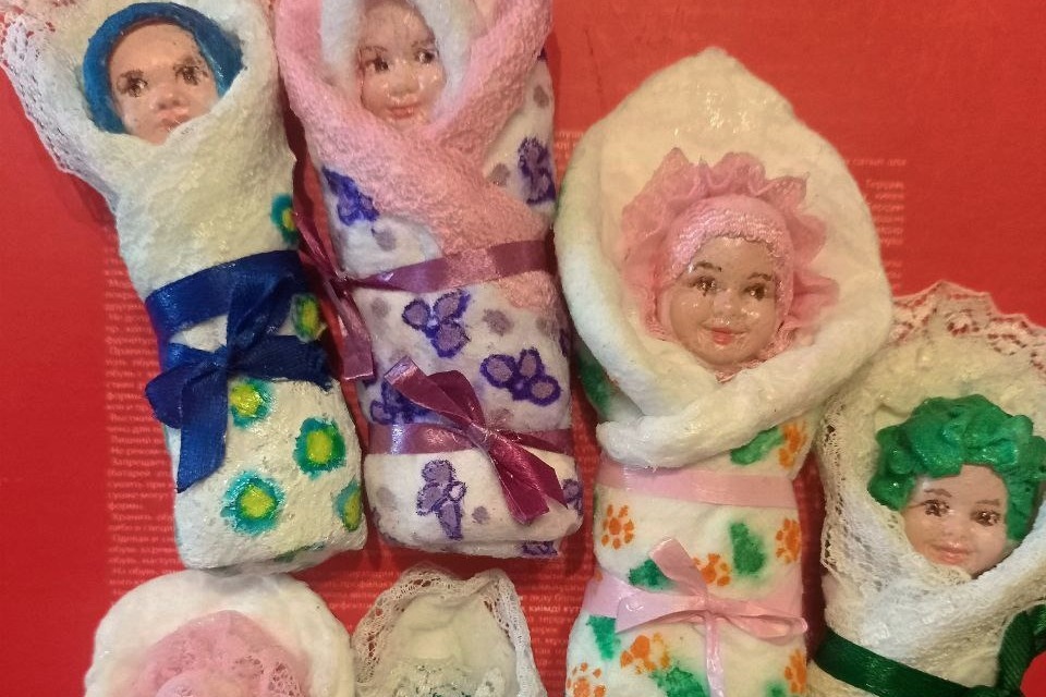 Куклы пеленашки из ваты