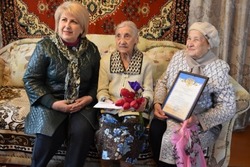 Жительница Моршанска отметила 100-летний юбилей