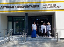Тамбовские строители восстановили детское отделение больницы ЛНР