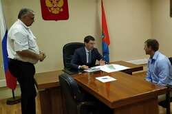Представитель президента РФ в ЦФО Игорь Щёголев провел в Тамбове личный прием граждан