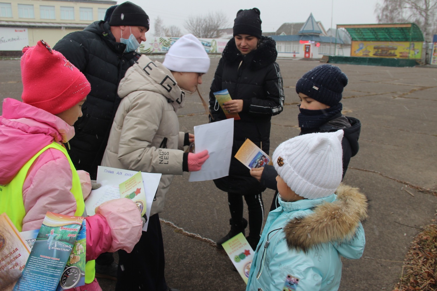Памятки для самых маленьких пешеходов