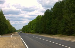 В Тамбовской области завершили ремонт участка дороги в Рассказовском округе