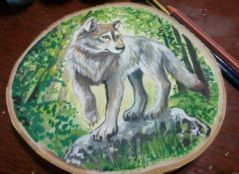 Рисунок тамбовский волк