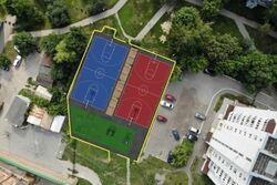 В Тамбове строится современная баскетбольная площадка
