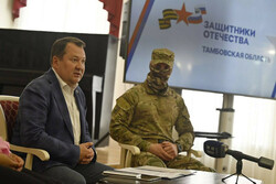 Максим Егоров провел Урок мужества для студентов