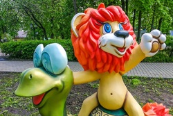 В мичуринском парке культуры поселились герои любимых мультиков