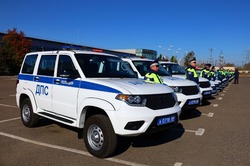 Автопарк Госавтоинспекции Тамбовской области пополнился 25 новыми автомобилями