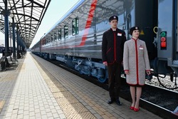 В Тамбове представили новые вагоны фирменного поезда «Тамбов-Москва»