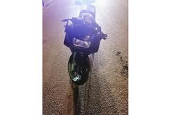 В центре Тамбова перевернулся 23-летний мотоциклист: мужчина в больнице