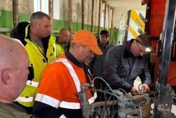 Тамбовские дорожники освоили белорусские технологии для нанесения разметки