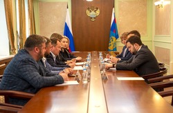 Максим Егоров обсудил с руководителем Росавиации Дмитрием Ядровым вопросы развития аэропорта «Тамбов»