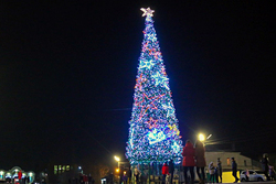 Ёлочка, гори: огни на главной новогодней красавице Мичуринска зажгутся уже завтра, 10 декабря