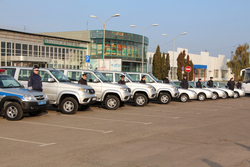 Тамбовские полицейские получили 30 новых автомобилей