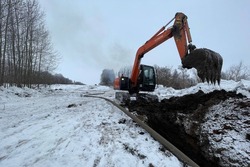 В Сосновском округе началось строительство нового газопровода
