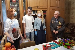 Александр Никитин поздравил с 95-летием ветерана Бориса Алексеевича Тарасова
