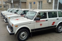 Уваровская и Тамбовская ЦРБ получили новые санитарные автомобили
