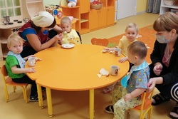 Новый детский сад «Вишенка» в Уварово начал полноценно работать