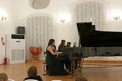 Международный музыкальный фестиваль продолжился на Тамбовщине концертом «Два рояля»