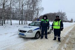 В Тамбовской области инспекторы ДПС спасли от гибели жительницу Якутии