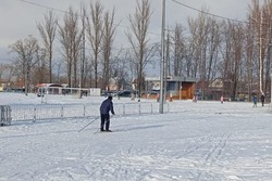 В тамбовском парке «Дружба» работает прокат зимнего инвентаря