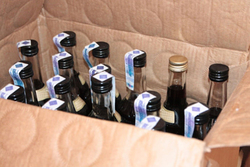 Перед Новым годом кирсановские полицейские изъяли 2054 бутылки контрафактного алкоголя