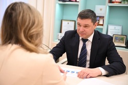 Евгений Первышов и Мария Львова-Белова провели рабочую встречу