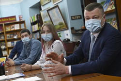 Губернатор Александр Никитин поблагодарил волонтёров, которые помогают тамбовчанам на самоизоляции