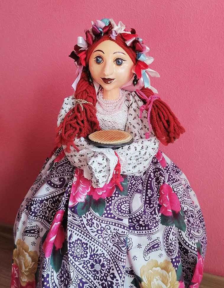 Кукла Марины Леонтьевой из Новокузнецка