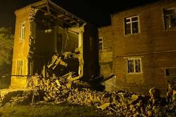 В Тамбове обрушилась стена аварийного дома по улице Октябрьской