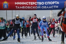 Более 5000 человек пробежали по «Лыжне России» в Тамбове