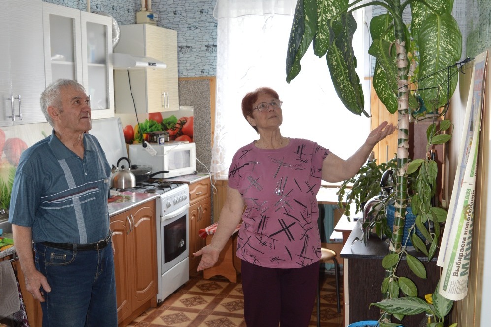 В семье Саюшевых любят домашние растения