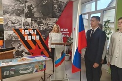 В тамбовской школе открыли Парту героя