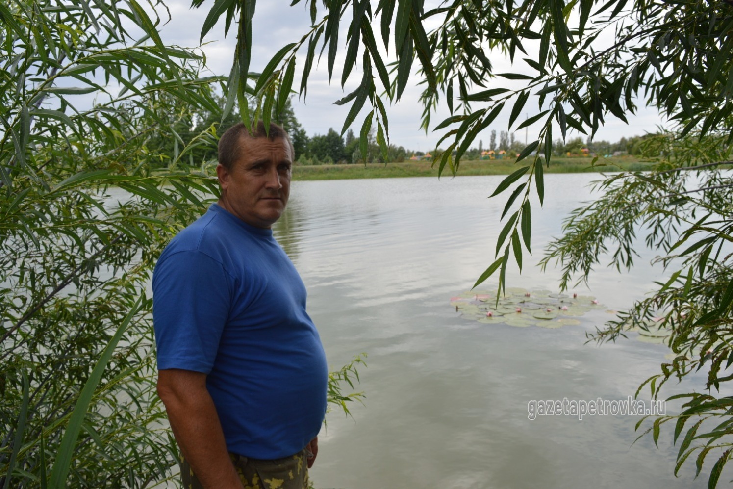 Николай Панов планирует установить на своём берегу камеру видеонаблюдения