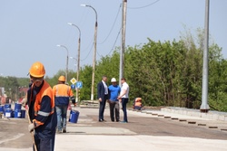 В Уварове завершается реконструкция путепровода